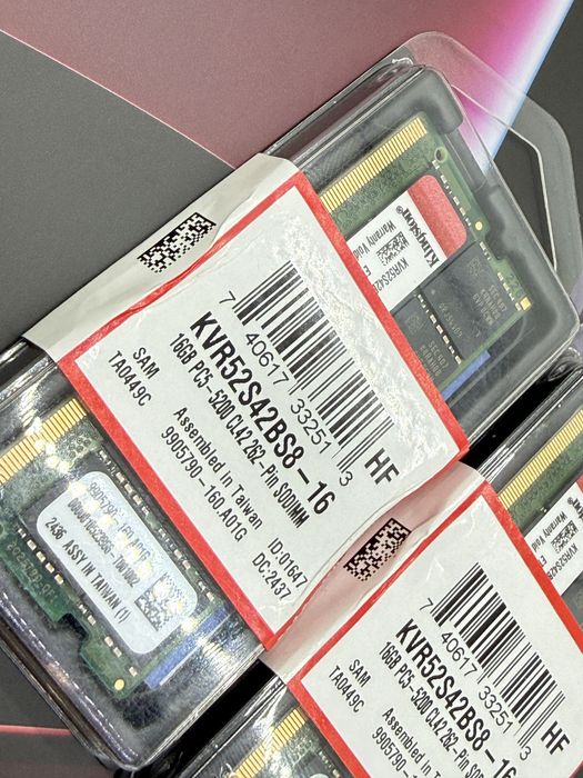 Kingston 16 GB SO-DIMM DDR5 5200 MHz (KVR52S42BS8-16)