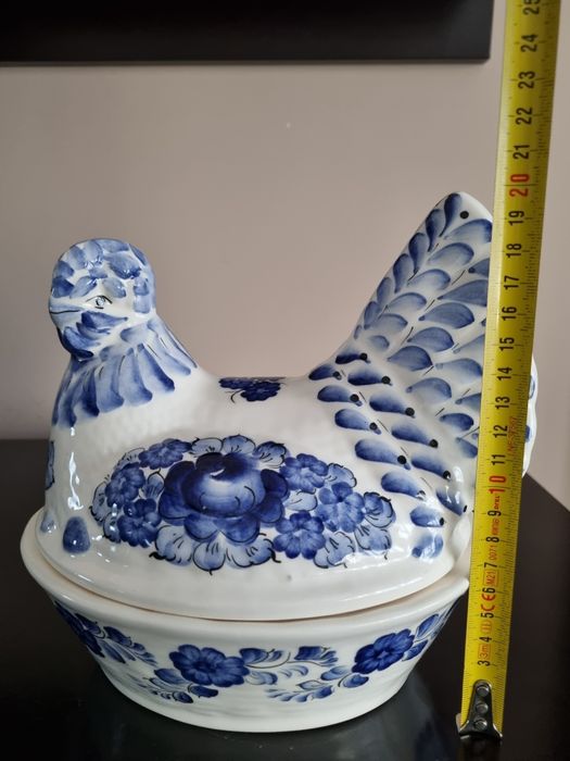 Kura porcelanowa fajans Włocławek