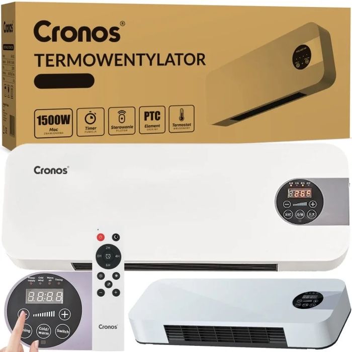 Kurtyna powietrzna Cronos HFH-201 termowentylator