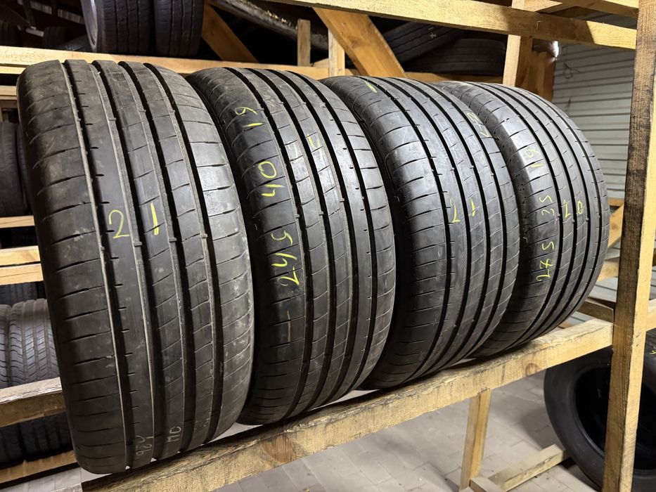 Шини різноширокі 245/40R19 275/35R19 Goodyear Eagle F1 asym3 6-7мм