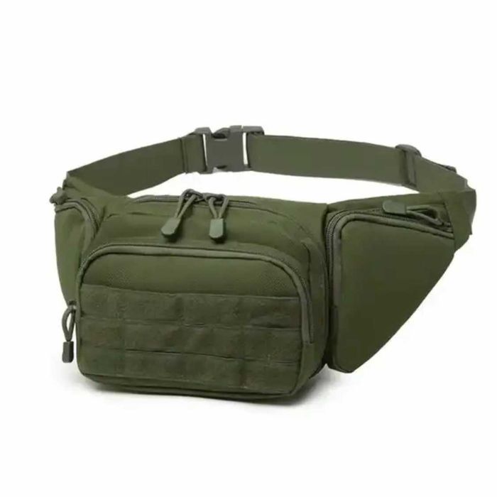 Bolsa Táctica de Cintura Impermeável para Moto