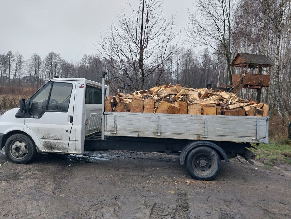Drewno opałowe dąb jesion buk olcha brzoza sezonowane i po suszarni