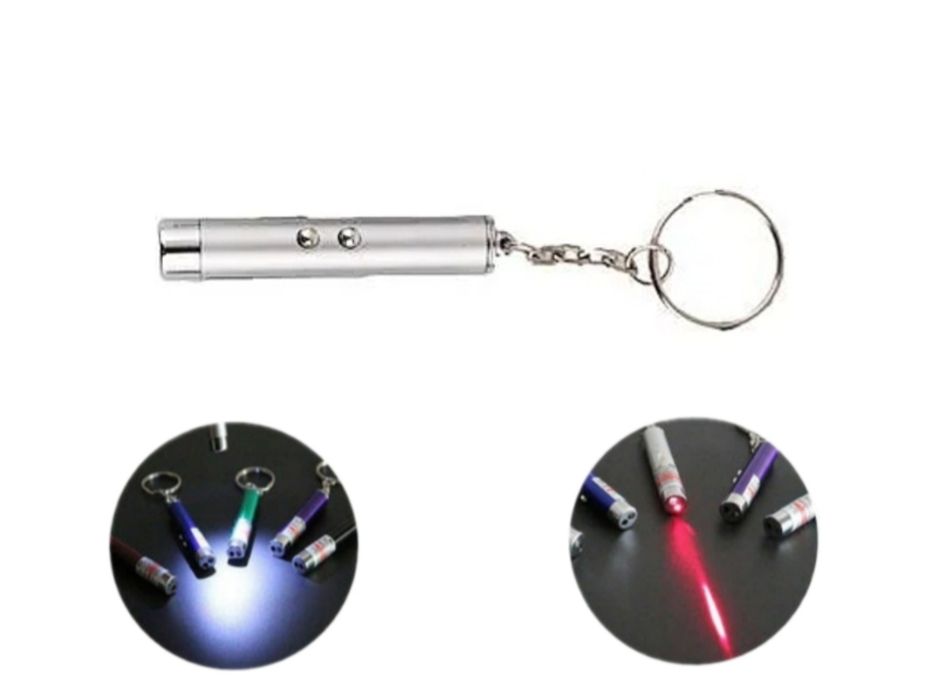 Laser zabawka wskaźnik gadżet brelok