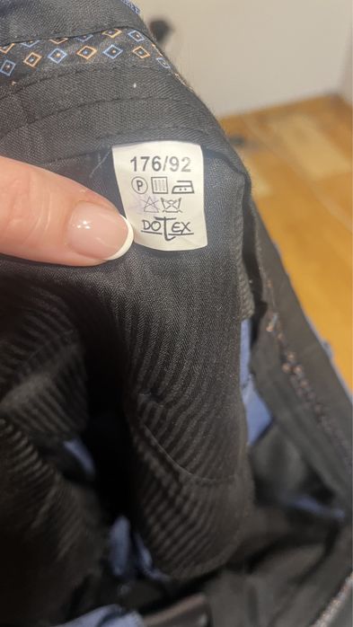 Garnitur męski jak nowy 176 cm