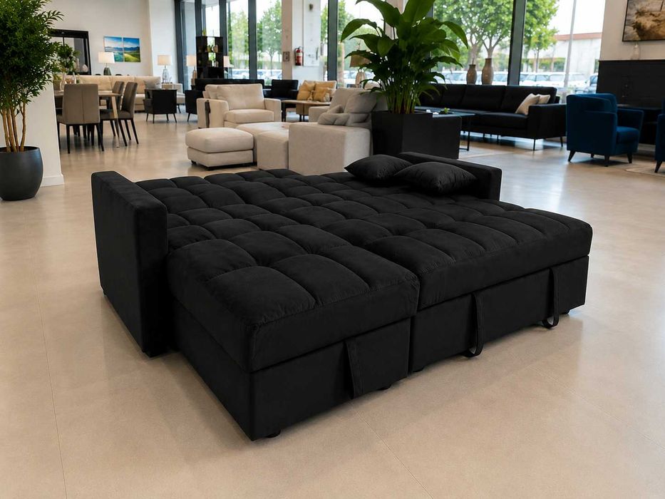 LIQUIDAMOS SOFAS CAMA COM BAU NOVOS ENVIO GRATUITO PAGA NA ENTREGA DIRETO DE FABRICA