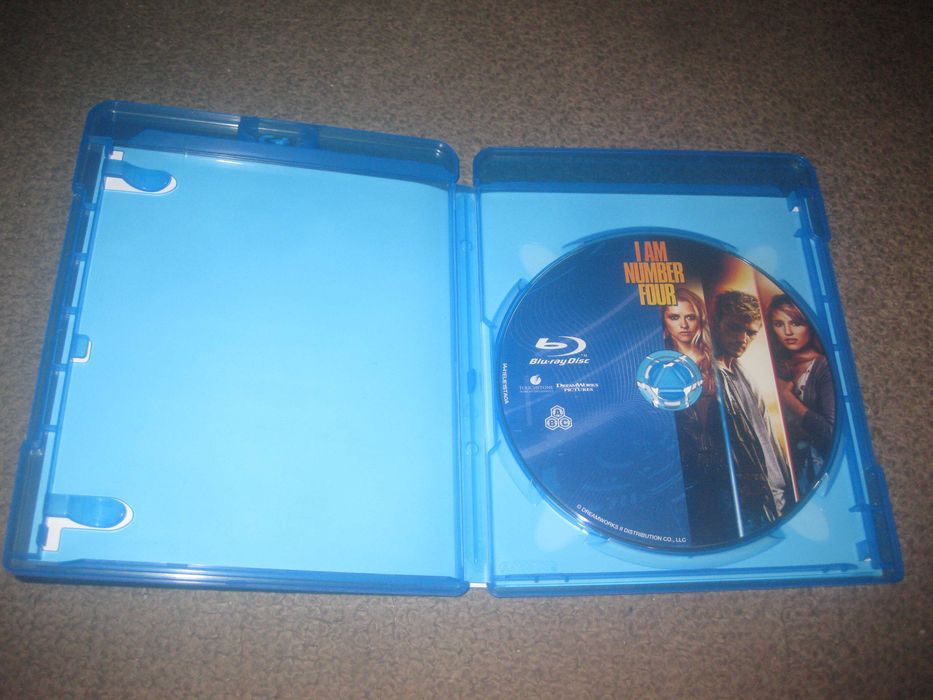 Blu-Ray "Sou o Número Quatro" com Alex Pettyfer