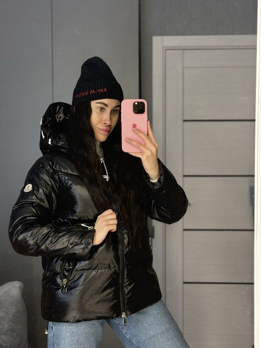 Куртка монклер пуховик зимовий тепла куртка на пуху