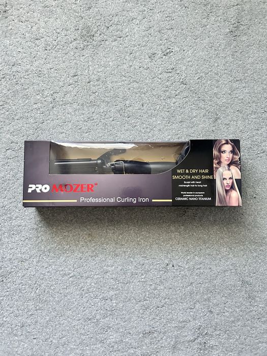 Плойка Потрійна Хвиля Pro Mozer MZ 6621 Зі щипцями 18 мм, Керамічне покриття З регулюванням температури