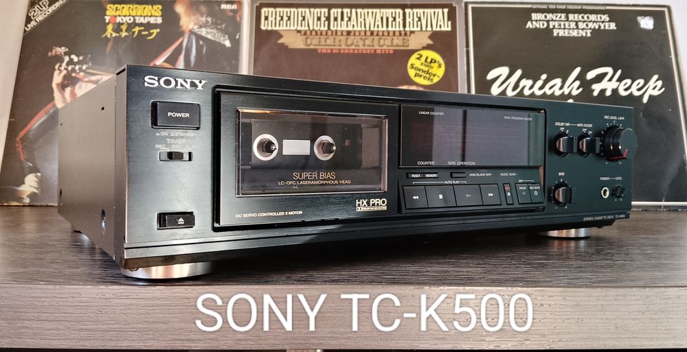 SONY TC-K500 Stereo Cassette Deck  1988