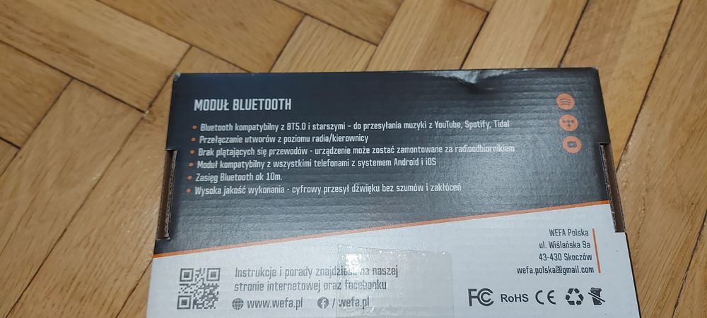 Moduł Bluetooth Aux Volvo V50 S40 do streamingu muzyki S60 XC90 S80