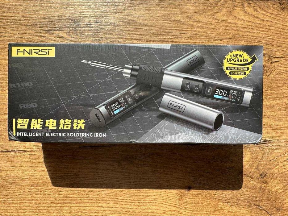 Умный программируемый паяльник Fnirsi HS-02A/B Silver/Black Новые!