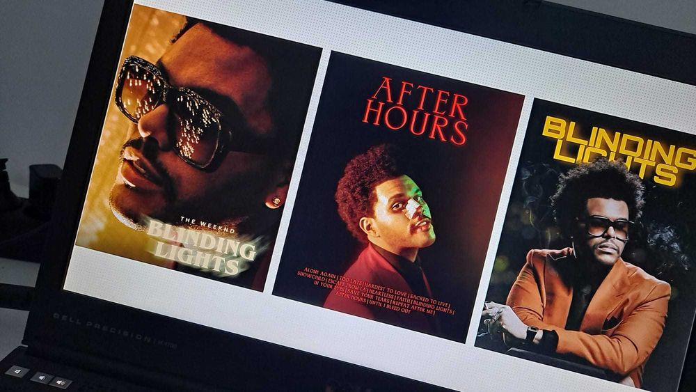 Posters Travis Scott The Weeknd Drake Kaws Air Jordan Nike Dunk