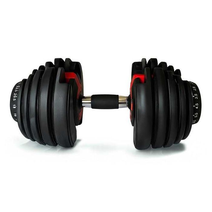 Regulowany HANTEL 2w1 2,5 - 24kg MAGNETYCZNA hantla regulowana PREMIUM