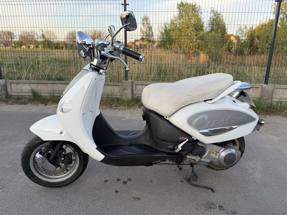 Skuter retro 125 Aprilia Mojito Custom