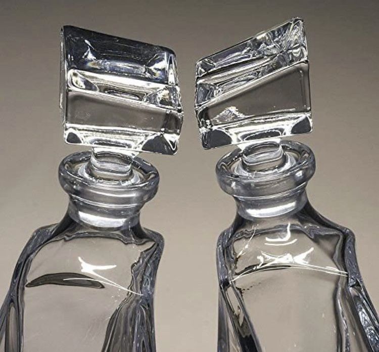 Хрустальный графин Bohemia lovers