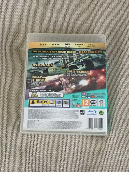 DiRT 3 Complete Edition PlayStation 3