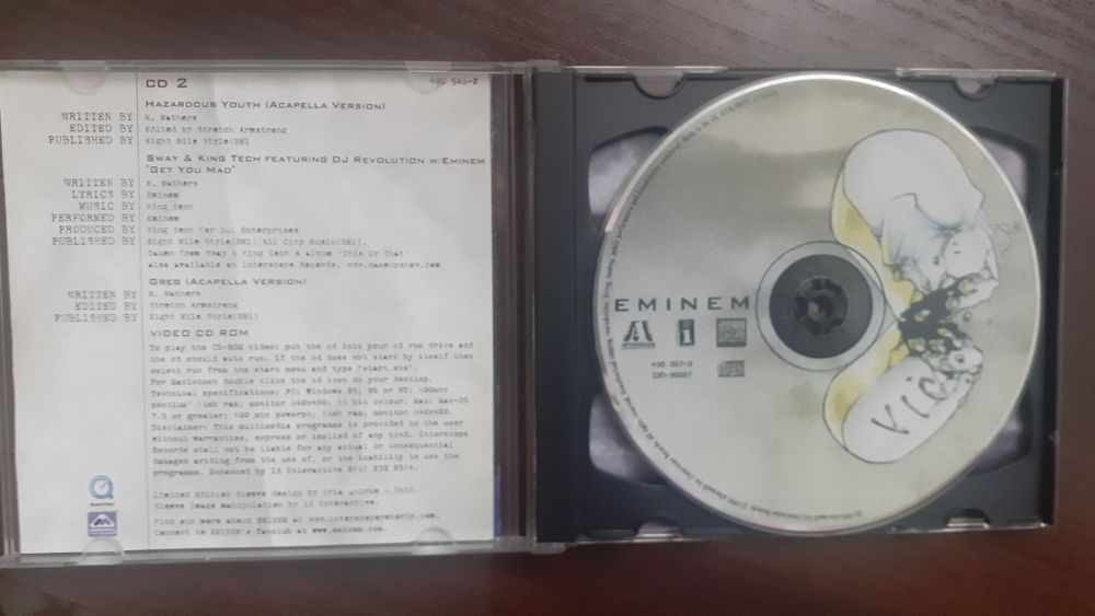 Eminem The Slim Shady LP Special edition CD