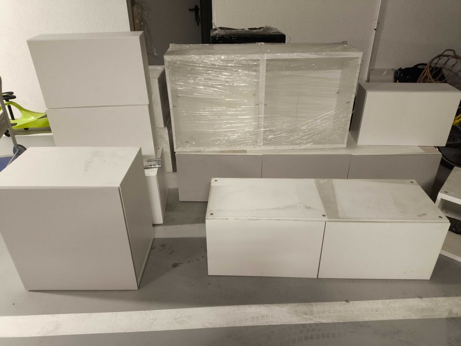 Meble ikea 16 sztuk szafek w różnym stanie