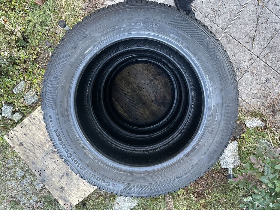 4x Continental ContiWinterContact TS850 205/55 R16 91 H FR