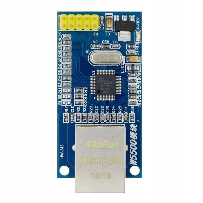 Moduł sieciowy W5500 Ethernet SPI Arduino