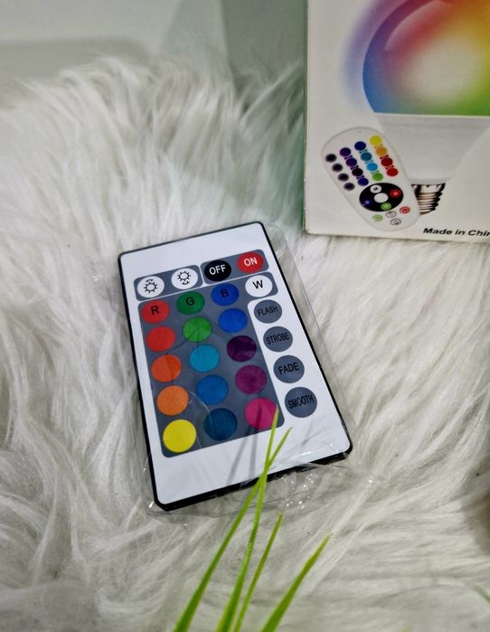 Lâmpada led RGB nova