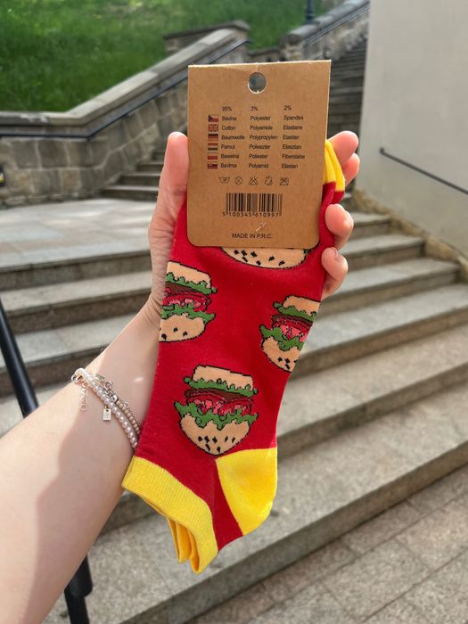 Skarpetki w burgerki