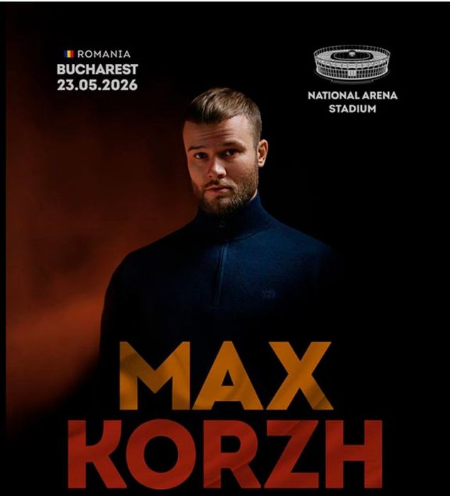 Продам билет на Макса Коржа в Бухарсет, трибуны