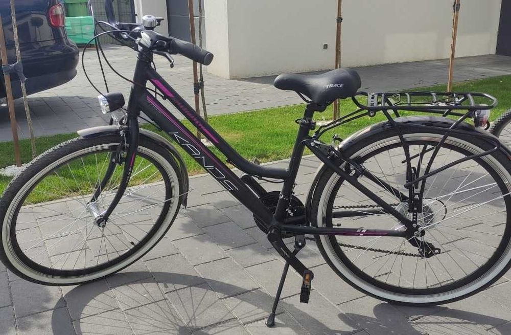 Rower miejski Kands rama 15 cali kola 26 cali czarny