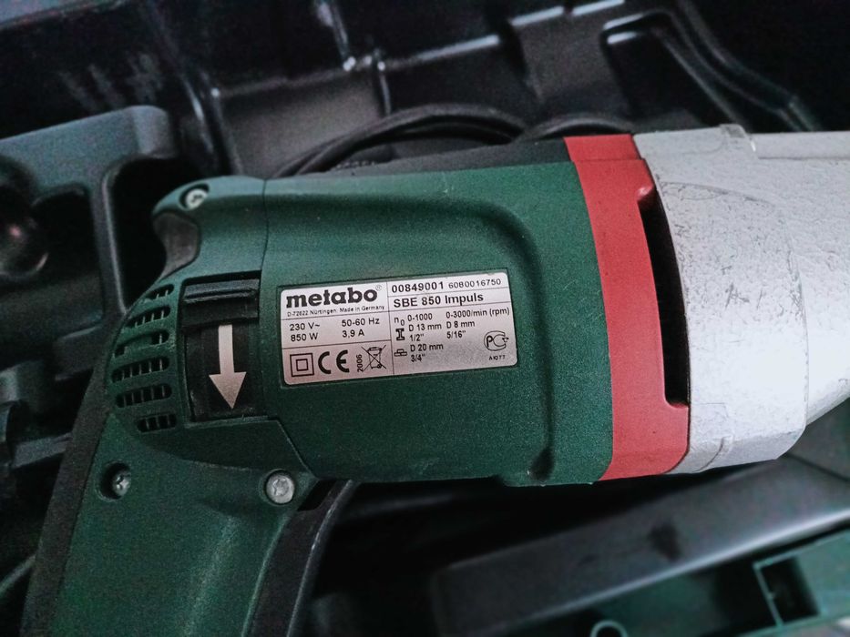 Metabo SBE 850 impuls. Wiertarka udarowa