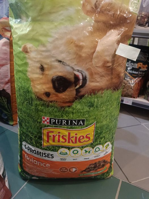 Karma sucha Friskies kurczak z wołowiną