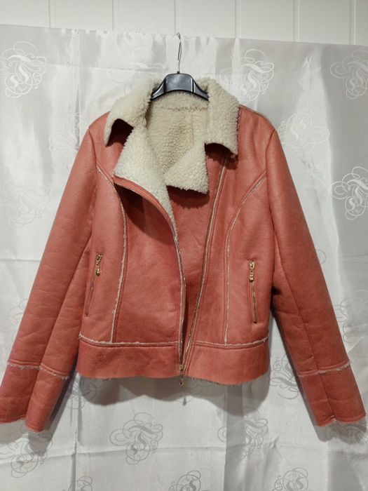 1124 Kurtka damska kożuch jak na zdjęciu