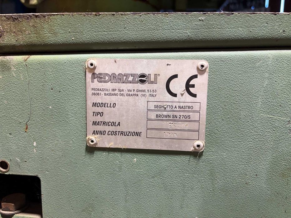 Piła taśmowa Pedrazzoli Brown SN270/S