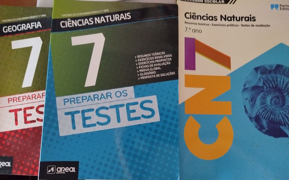 Preparação testes 7° - 5 euros