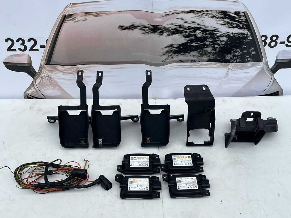 Датчик радар дістронік контроля мертвой зоны задний 5Q0907686B VAG