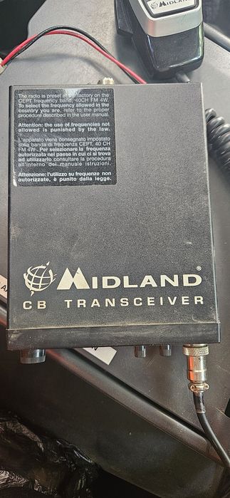 Рация автомобильная  Midland Alan 78 Plus Multi.