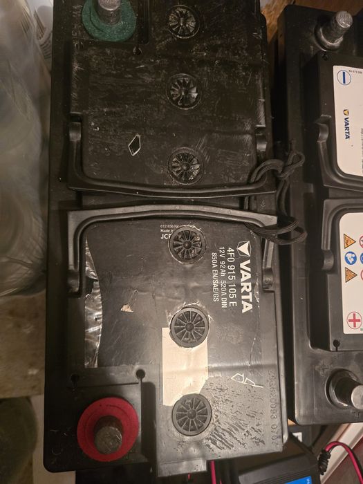 Dwa akumulatory 12V agm 92ah