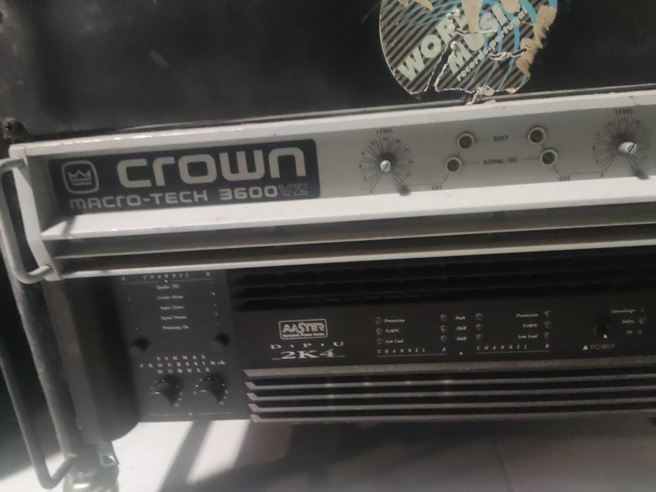 Amplificador Master Audio DPU  2K4 -  como Novo