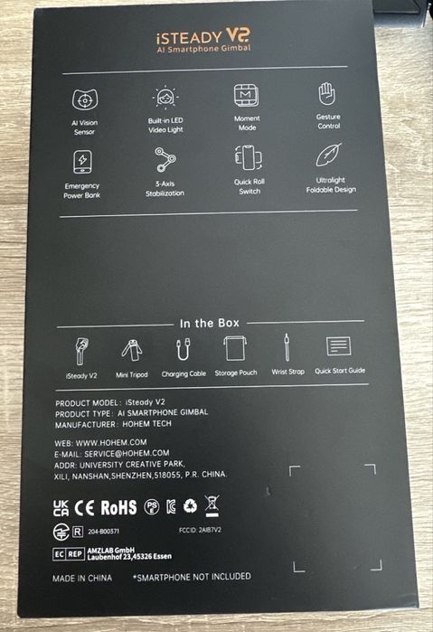 Gimbal Estabilizador Hohem iSteady V2
