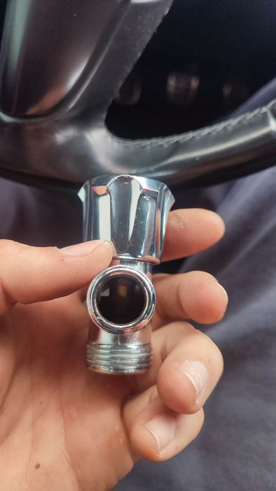 Кран для подключения стиральной и посудомоечной машинки