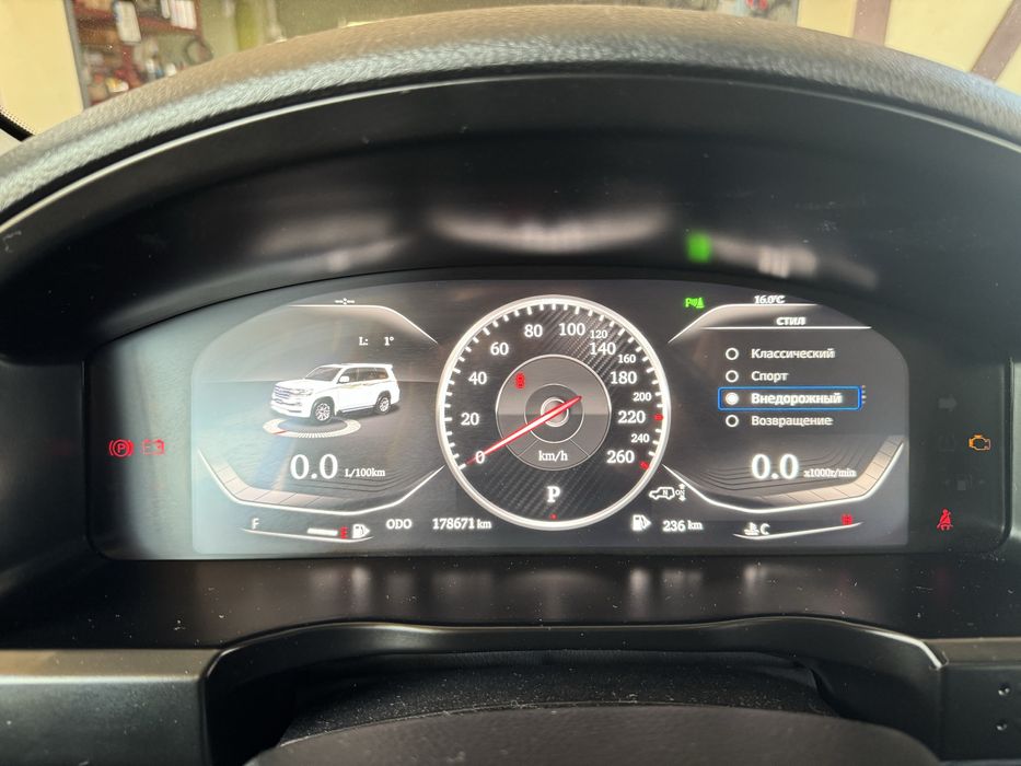 Панель приладів Land Cruiser 200