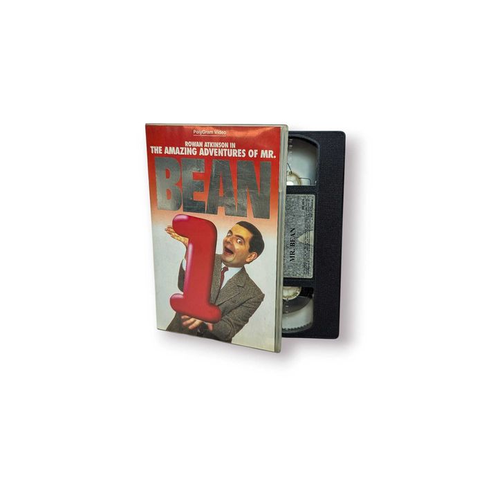 VHS “The Amazing Adventures of Mr. Bean 1” –PolyGram Video (Ed. Alemã)
