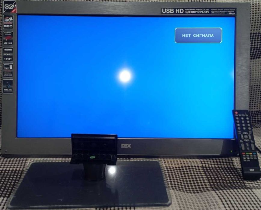 Телевизор DEX диагональ 32″ без Smart TV, LT-3240 (хорошее состояние)