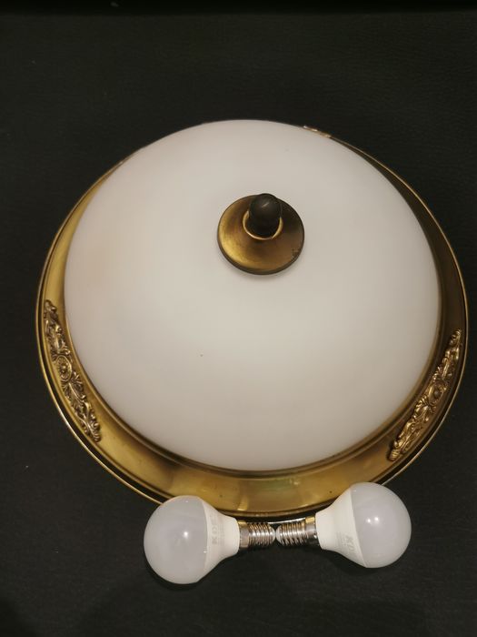 Candeeiro teto redondo