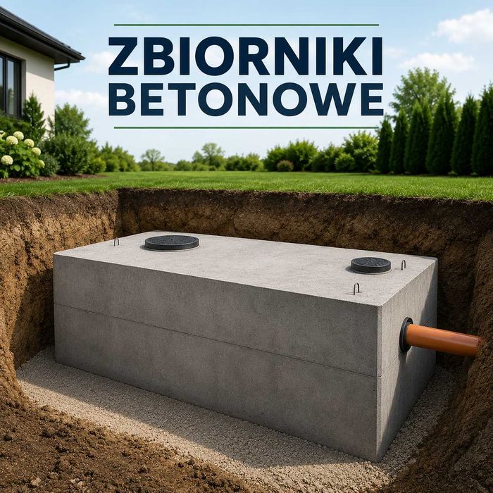 Szambo Betonowe Deszczówkę Piwnica Ziemianka