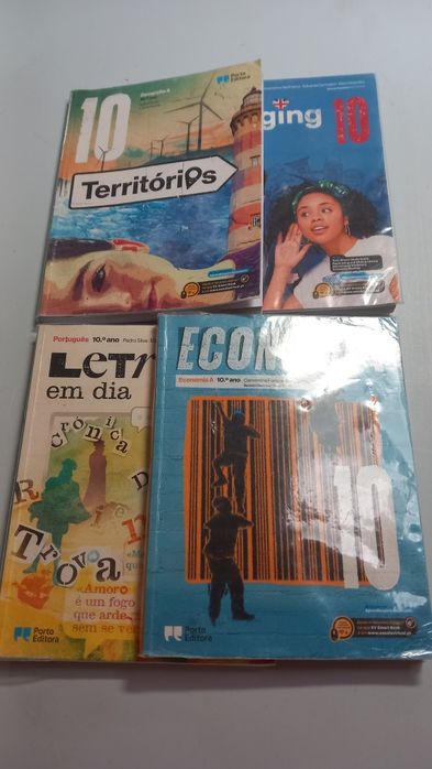 Livros escolares de 10 ano