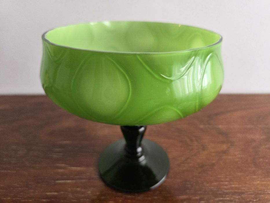 Taça vidro opalino