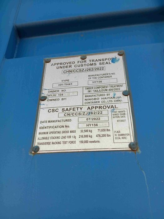 Kontener 40'HC IICL jak nowy