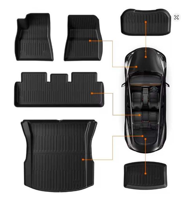 Tesla model 3 highland 2024/2025 Kit de tapetes completo
