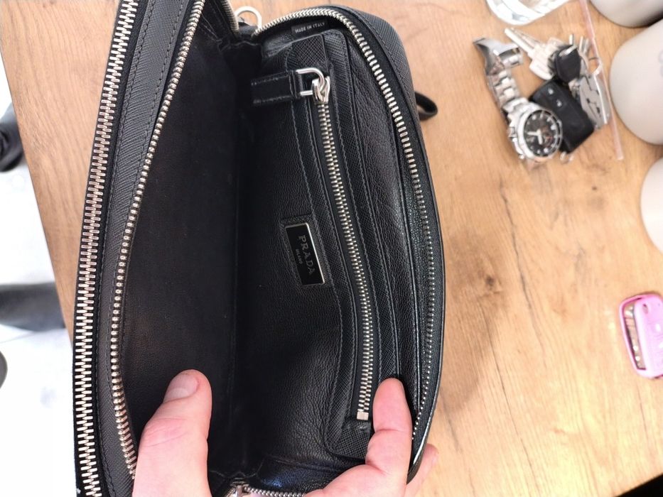 Męska saszetka organizer