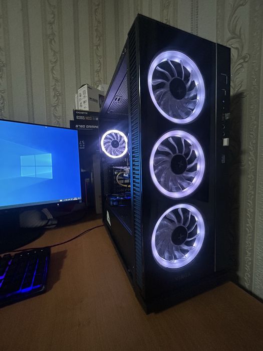 SOYO B450M RYZEN 2600 RX580 8GB 16GB DDR4 (опис)